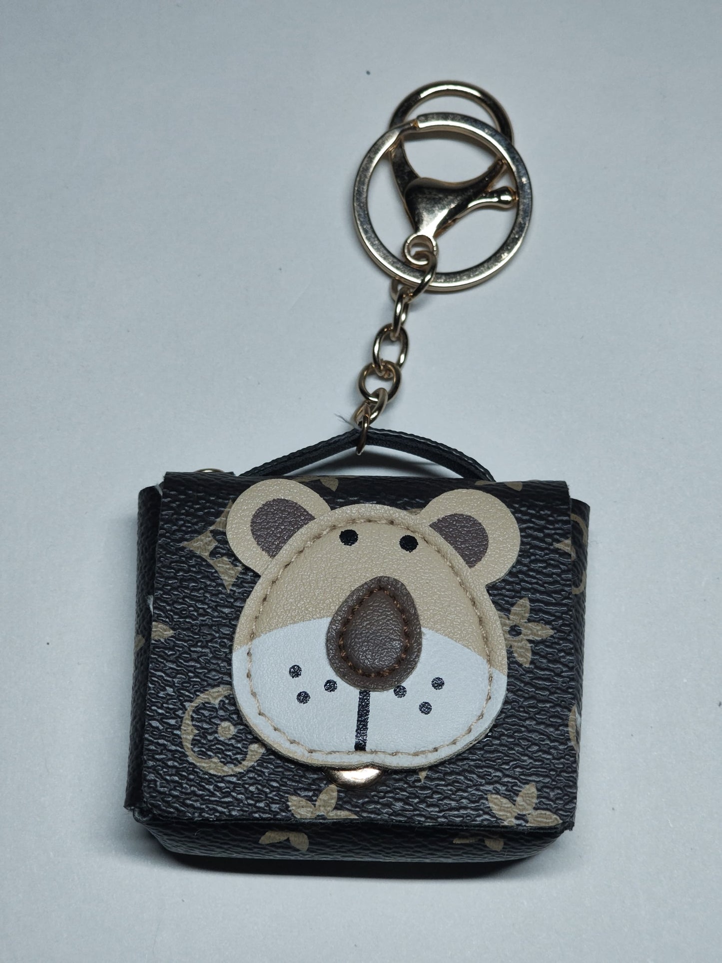 Mini Animal-Themed Handbag Keychain